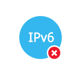 IPv6-подключение без доступа к сети