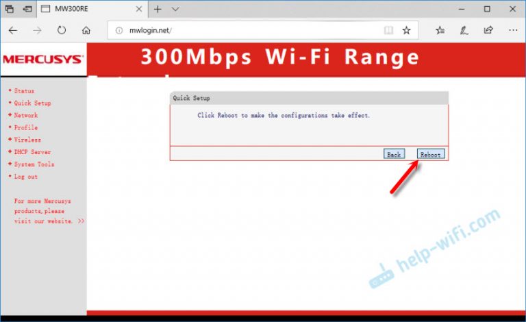 Mercusys MW300RE – обзор и настройка недорогого усилителя Wi-Fi сигнала