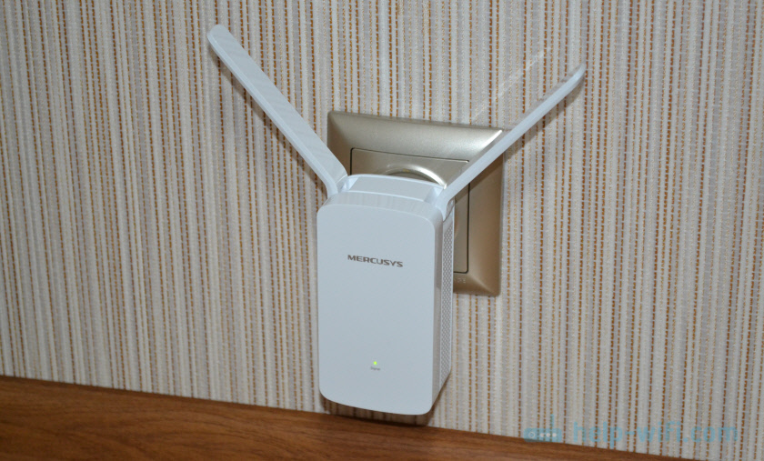 Mercusys MW300RE усиливает Wi-Fi сеть