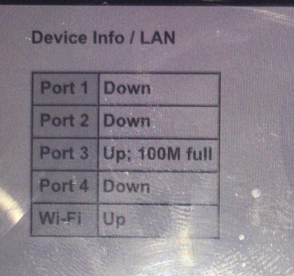 Haier: LAN и Wi-Fi не работает