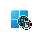 Функция проверки скорости интернета и пинга в Windows 11